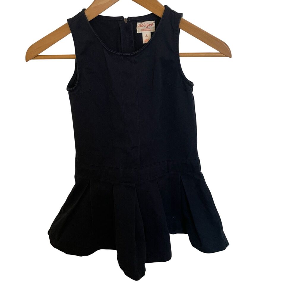 Cat & Jack Girls Dress Sz 5 Preppy Uniform Casual Cute